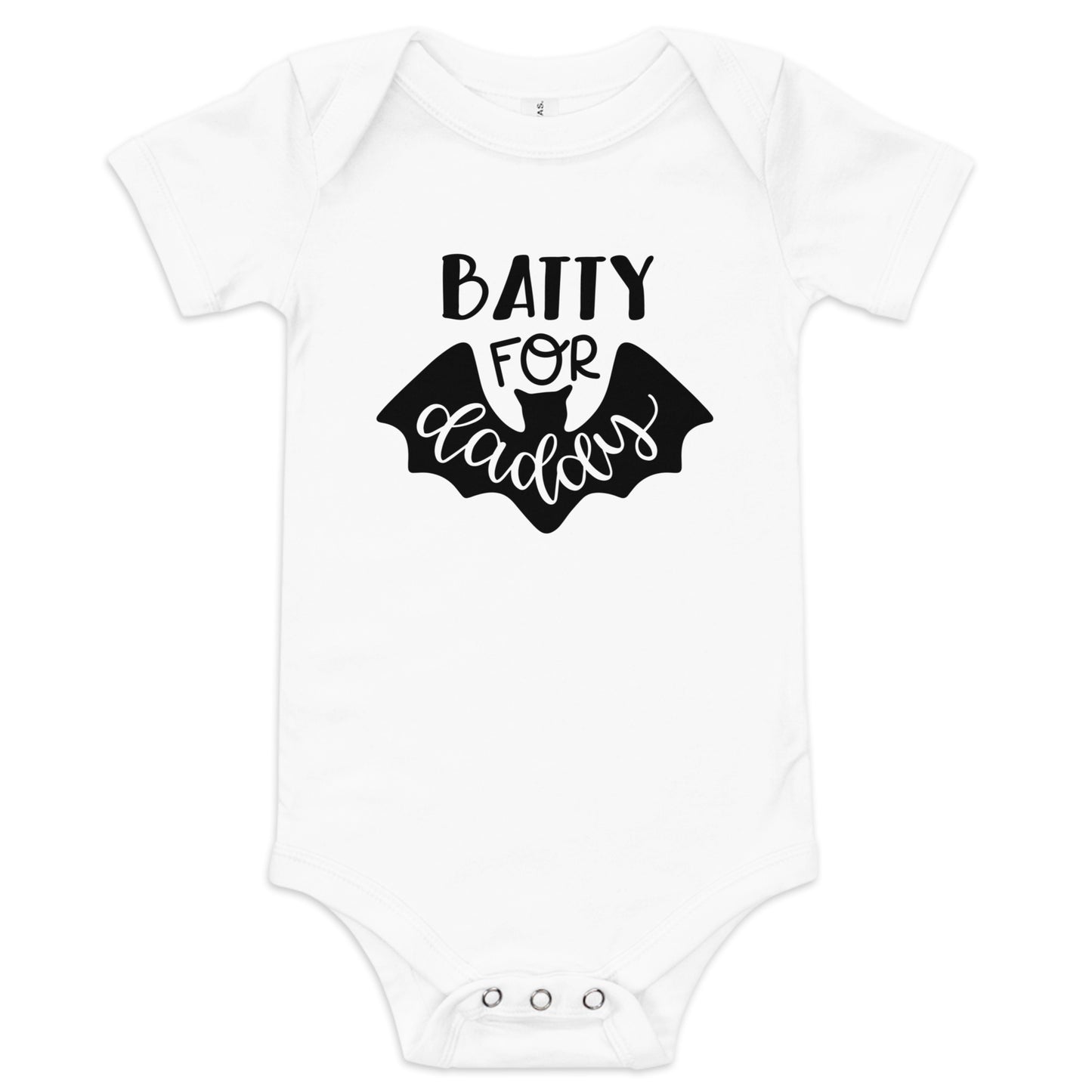 Batty For Daddy Baby short sleeve one piece