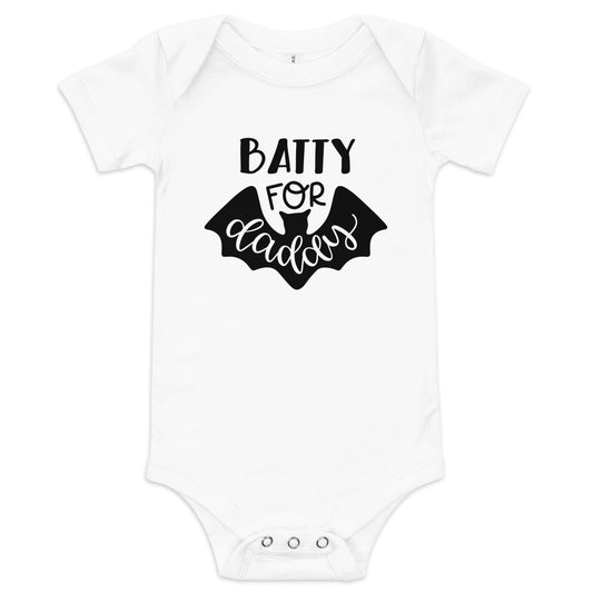 Batty For Daddy Baby short sleeve one piece