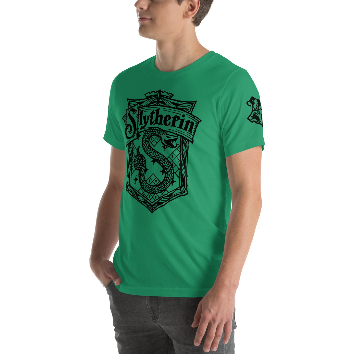 Harry Potter Hogwarts Slytherin Crest T-Shirt Unisex