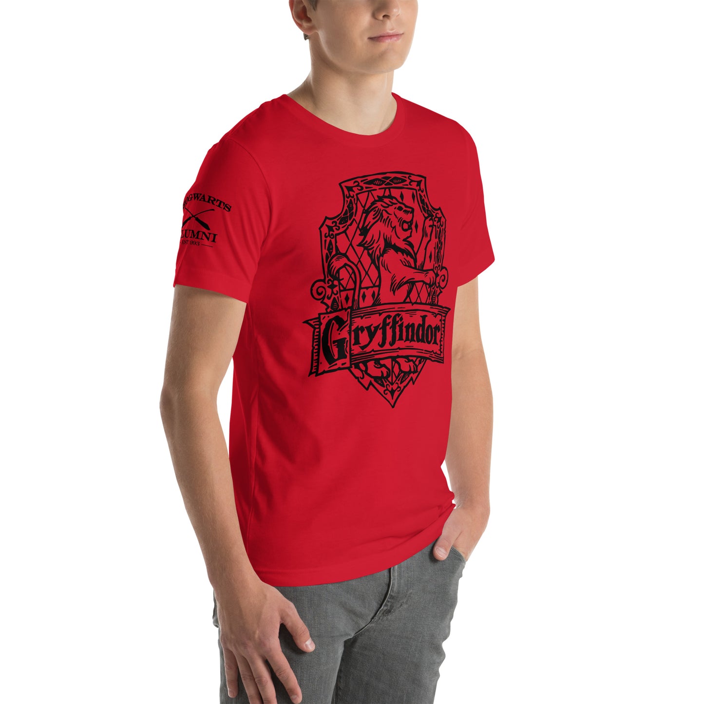 Harry Potter Hogwarts Gryffindor Crest T-Shirt Unisex