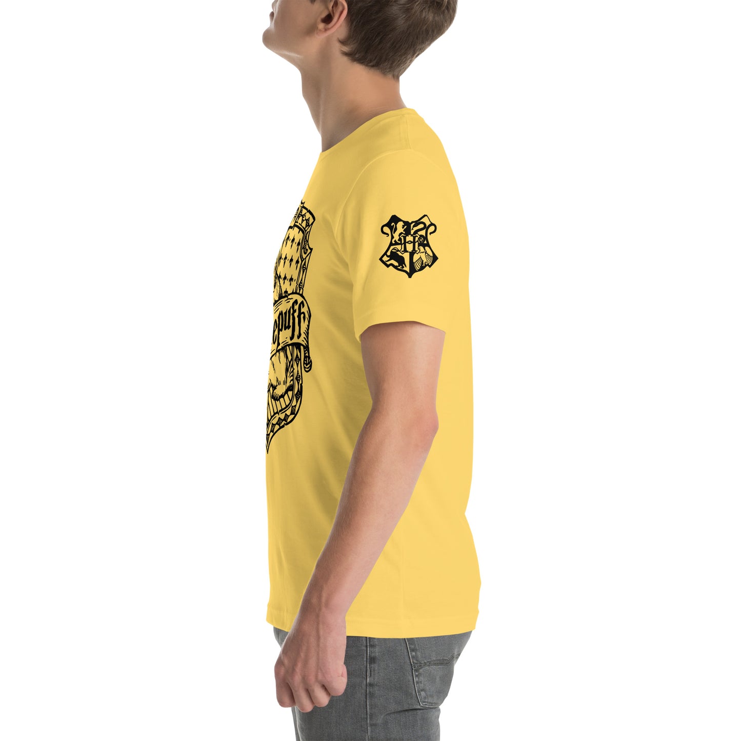 Harry Potter Hogwarts Hufflepuff Crest T-Shirt Unisex