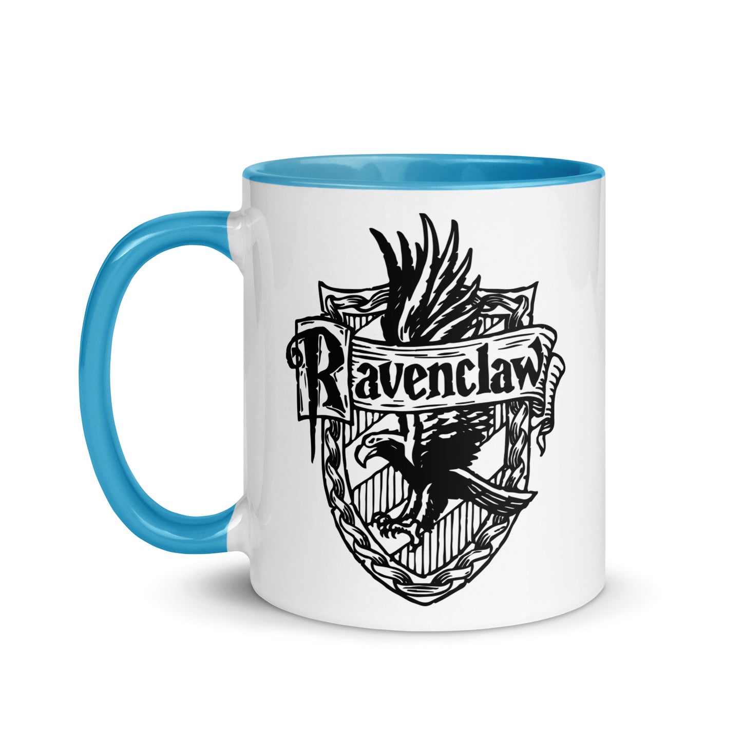 Harry Potter Hogwarts Ravenclaw Crest Colored Mug