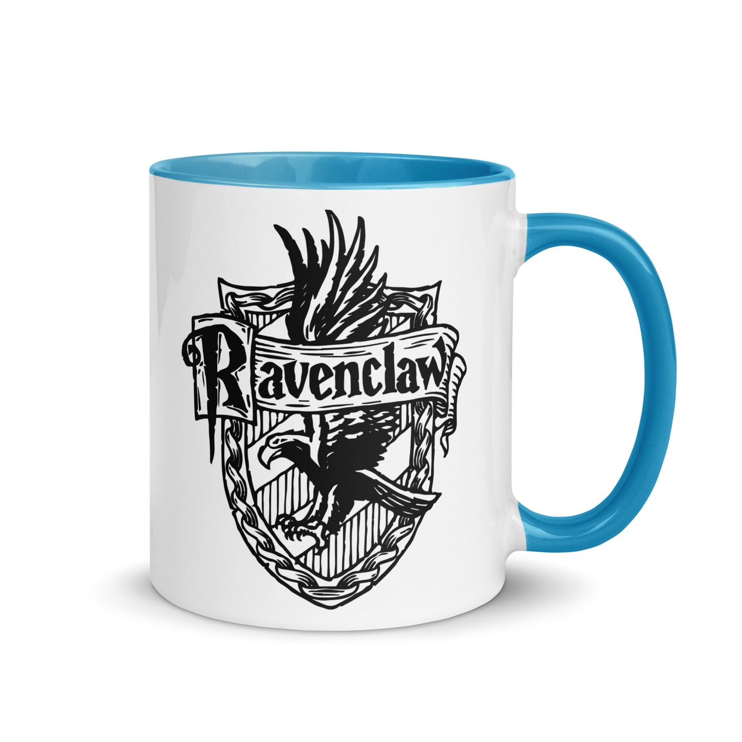 Harry Potter Hogwarts Ravenclaw Crest Colored Mug