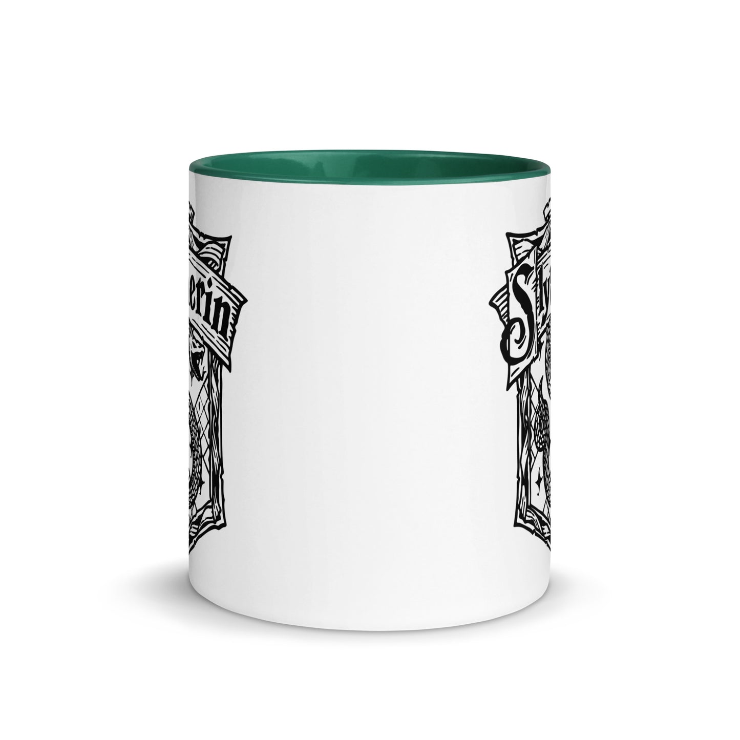 Harry Potter Hogwarts Slytherin Crest Colored Mug