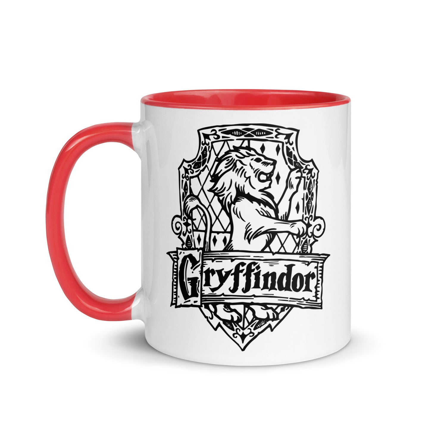 Harry Potter Hogwarts Gryffindor Crest Colored Mug